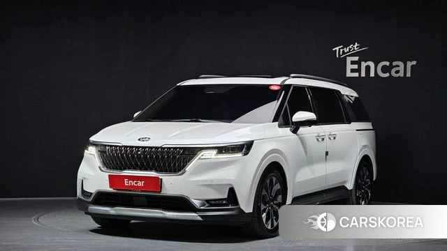 Kia Carnival 4th generation 2021 Белый из Кореи