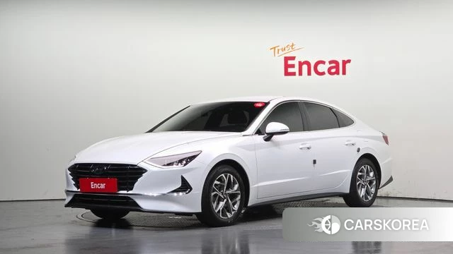 Hyundai Sonata (DN8) 2021 Белый из Кореи