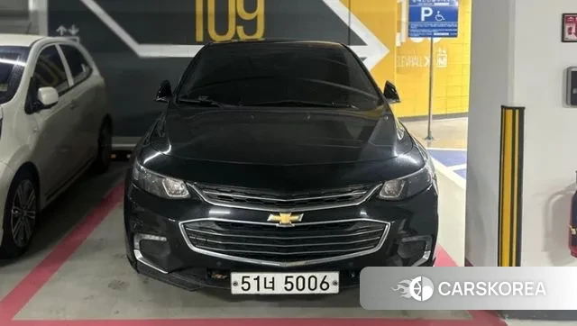 Chevrolet (GM Daewoo) All New Malibu 2018 Черный из Кореи