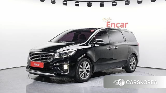 Kia The New Carnival 2018 Черный из Кореи