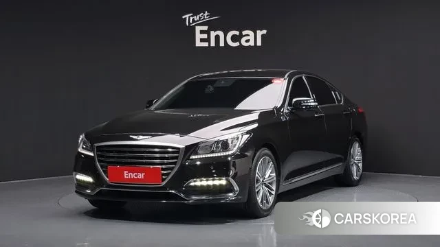 Genesis G80 2018 Черный из Кореи