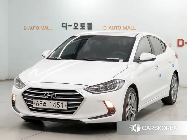 Hyundai Avante AD 2018 Белый из Кореи