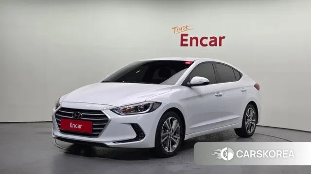 Hyundai Avante AD 2018 Белый из Кореи