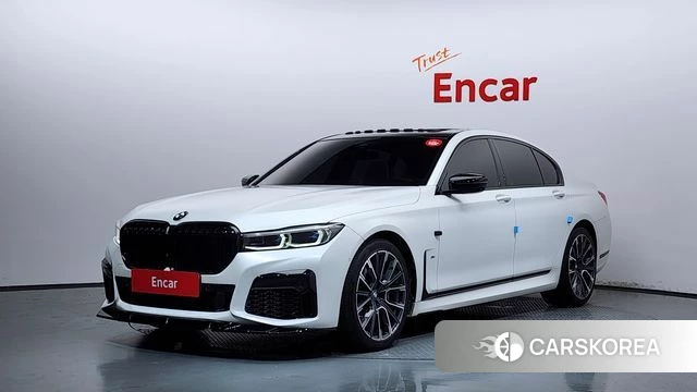 BMW 7 Series (G11) 2021 Белый из Кореи