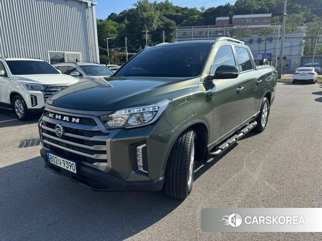 Ssangyong The New Rexton Sports Cannes 2023 Темно-зеленый из Кореи