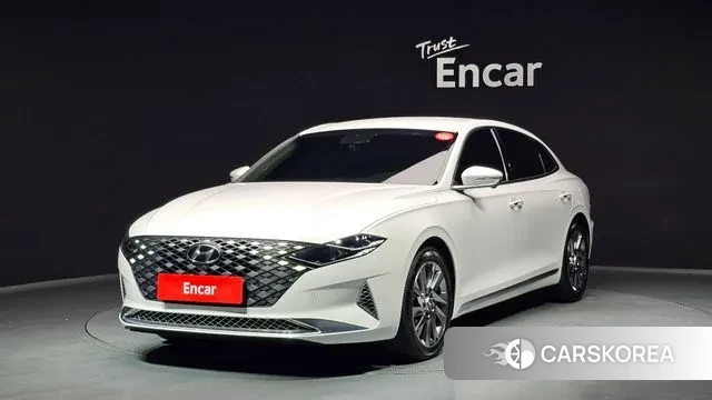 Hyundai The New Grandeur IG Hybrid 2020 Белый из Кореи