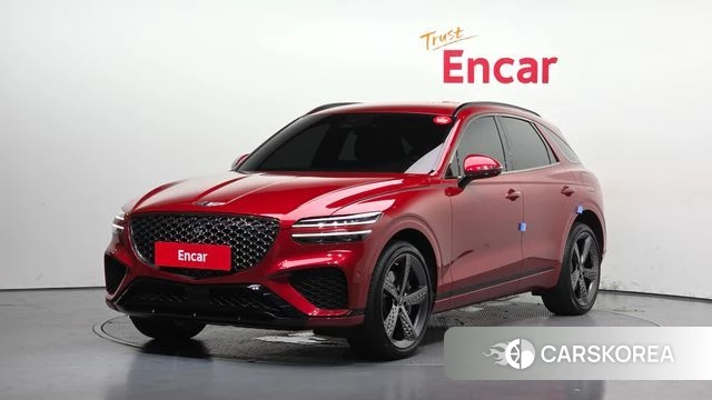 Genesis GV70 2021 Красный из Кореи