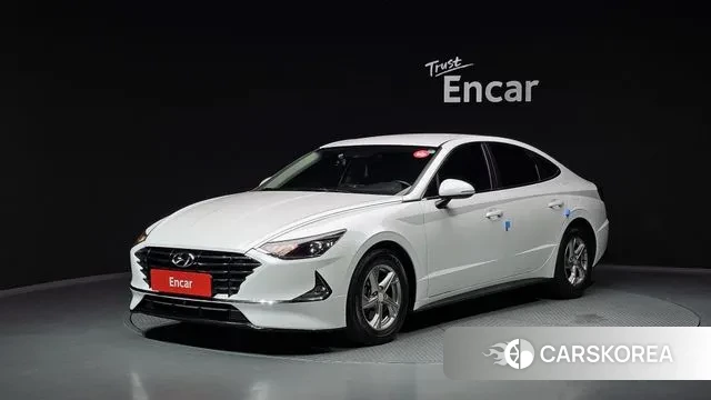 Hyundai Sonata (DN8) 2019 Белый из Кореи