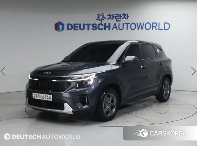 Kia The New Seltos 2022 Серый из Кореи
