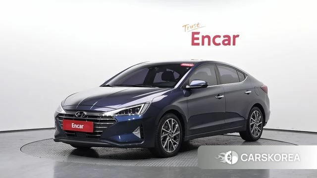 Hyundai The New Avante AD 2018 Синий из Кореи