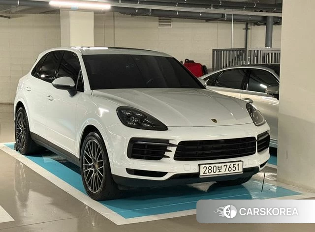 Porsche Cayenne (PO536) 2020 Белый из Кореи