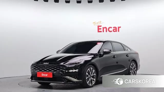 Kia K8 2021 Черный из Кореи