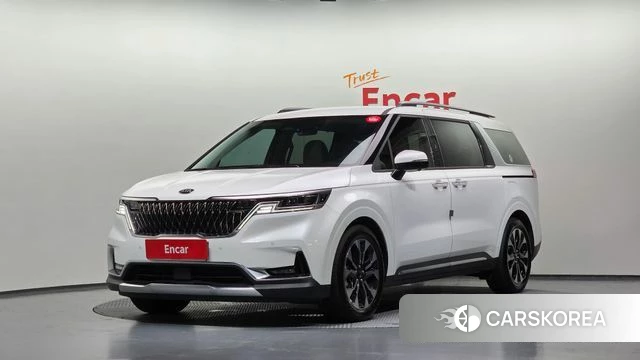 Kia Carnival 4th generation 2021 Белый из Кореи