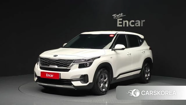 Kia Seltos 2021 Белый из Кореи