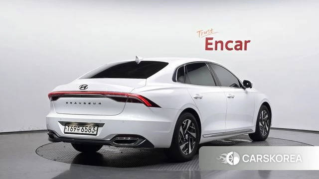 Hyundai The New Grandeur IG Hybrid 2020 Белый из Кореи