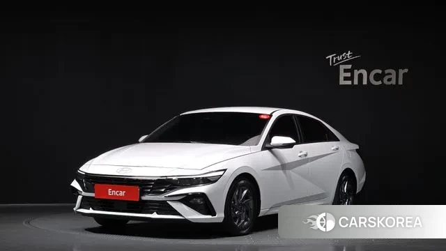 Hyundai The New Avante Hybrid (CN7) 2025 Белый из Кореи