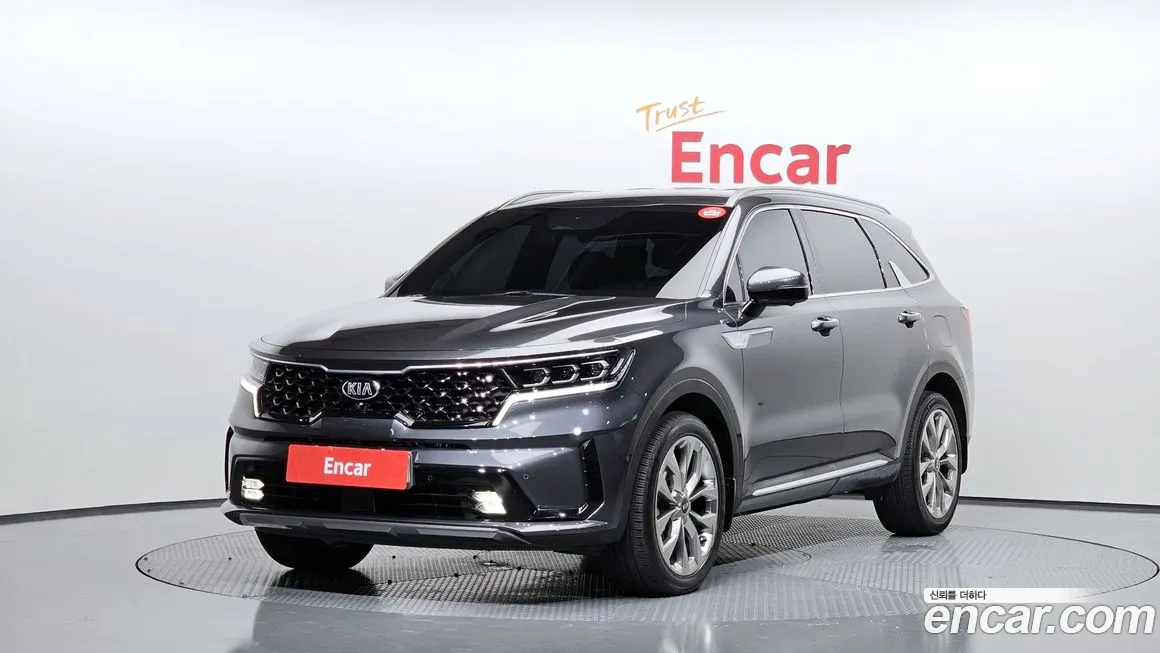 Kia Sorento 4th Generation 2020 Серый из Кореи