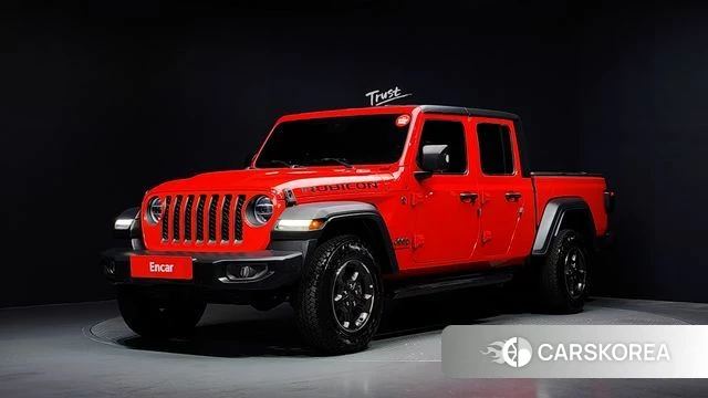 Jeep Gladiator (JT) 2021 Красный из Кореи