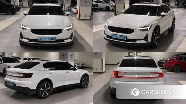 Polestar Polestar 2 2022 Белый из Кореи