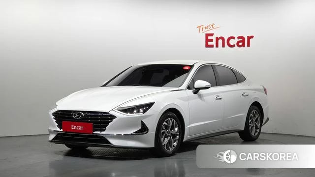 Hyundai Sonata (DN8) 2020 Белый из Кореи