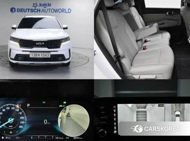 Kia Sorento 4th Generation 2022 Белый из Кореи
