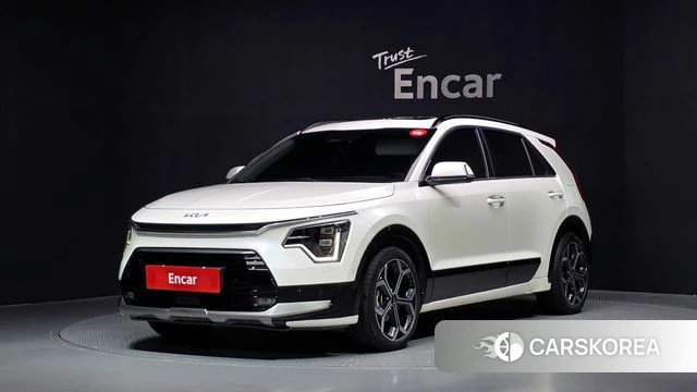 Kia Di Ol Nu Niro 2022 Белый из Кореи