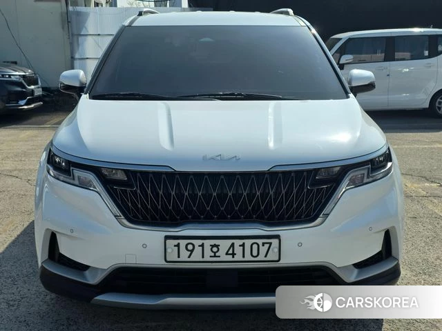 Kia Carnival 4th generation 2021 Белый из Кореи