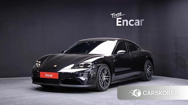 Porsche Taycan 2022 Черный из Кореи