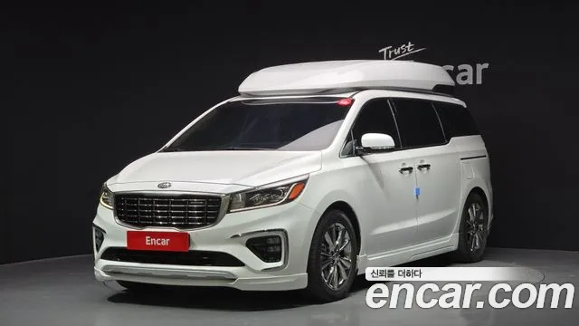 Kia The New Carnival 2019 Белый из Кореи