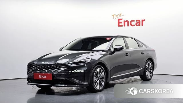 Kia K8 Hybrid 2023 Серый из Кореи