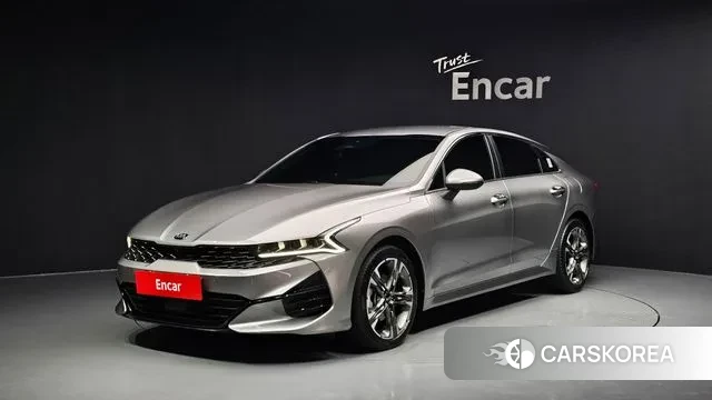 Kia K5 3rd generation 2021 Серый из Кореи