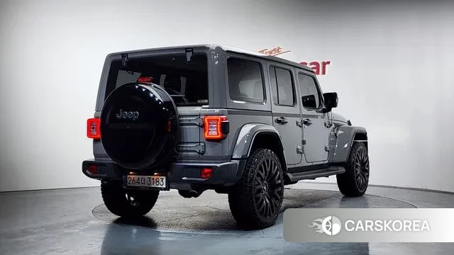Jeep Wrangler (JL) 2023 Серебристо-серый из Кореи