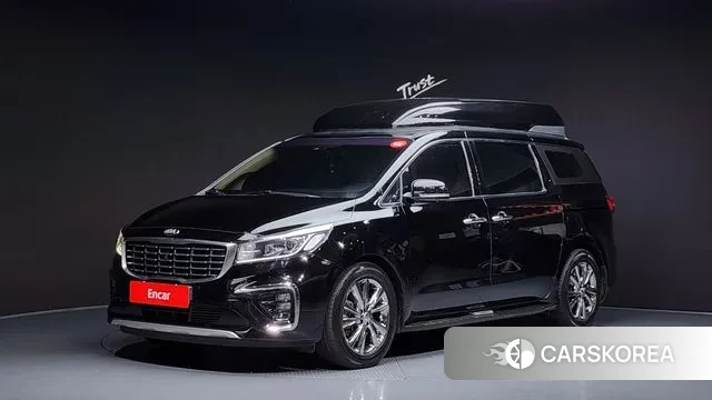 Kia The New Carnival 2018 Черный из Кореи