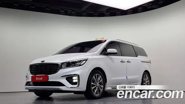 Kia The New Carnival 2018 Белый из Кореи