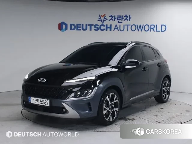 Hyundai The New Kona 2021 Черный из Кореи