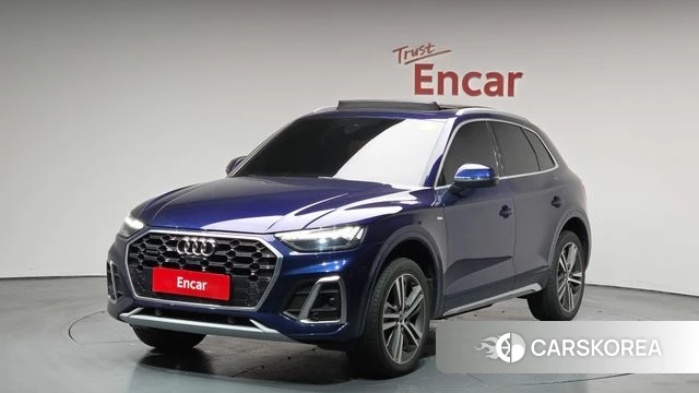 Audi Q5 (FY) 2021 Синий из Кореи