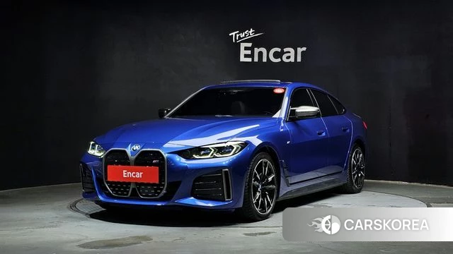 BMW i4 2022 Синий из Кореи