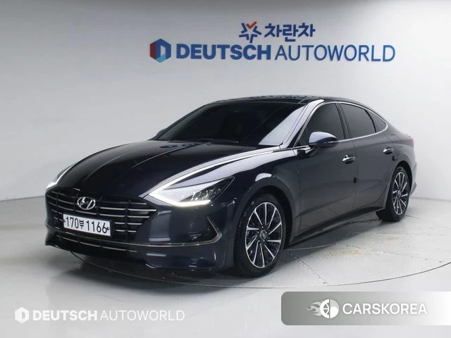 Hyundai Sonata (DN8) 2019 Синий из Кореи
