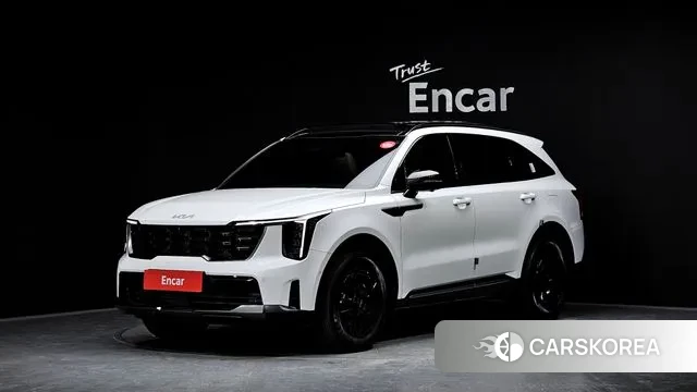 Kia The New Sorento 4th Generation 2023 Белый из Кореи