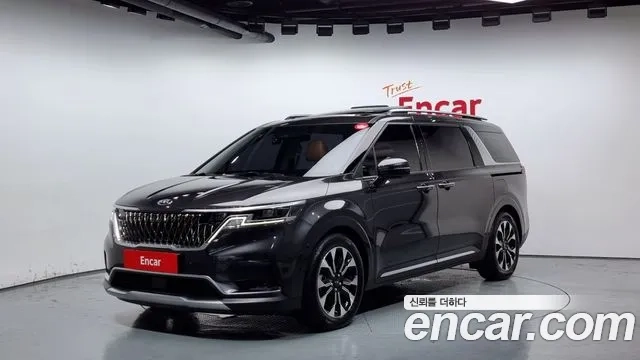 Kia Carnival 4th generation 2020 Серый из Кореи