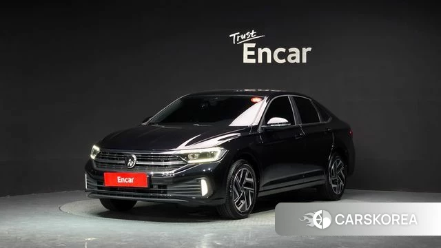 Volkswagen 7th Generation of Jetta 2024 Черный из Кореи