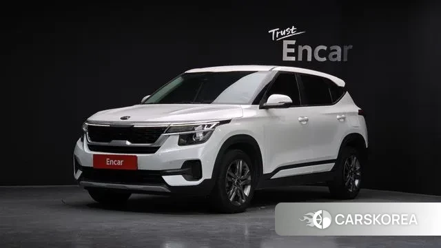 Kia Seltos 2021 Белый из Кореи