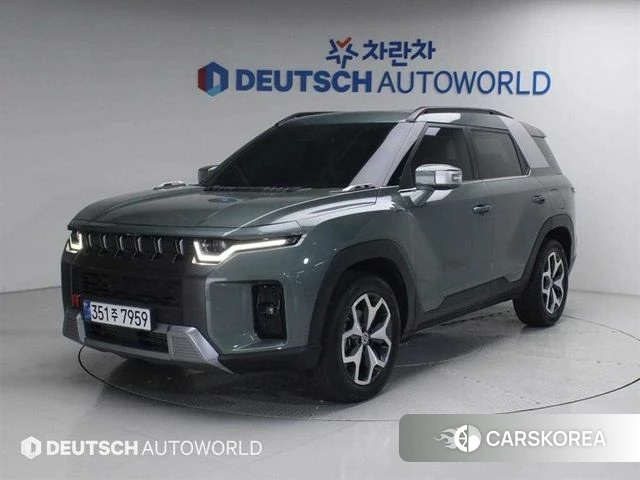 Ssangyong Torres 2022 Зеленый из Кореи
