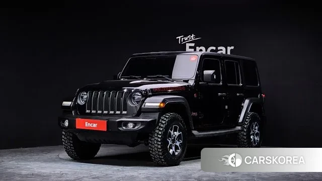 Jeep Wrangler (JL) 2022 Черный из Кореи