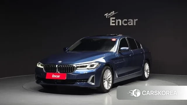 BMW 5 Series (G30) 2020 Синий из Кореи