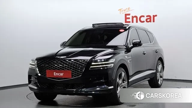 Genesis GV80 2021 Черный из Кореи