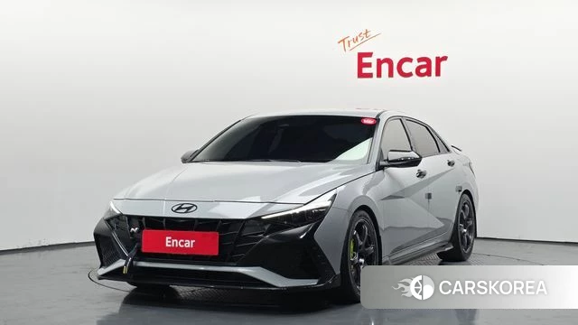 Hyundai Avante (CN7) 2021 Серый из Кореи