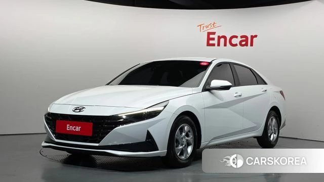 Hyundai Avante (CN7) 2020 Белый из Кореи