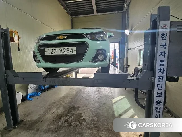 Chevrolet (GM Daewoo) The Next Spark 2018 Светло-зеленый из Кореи