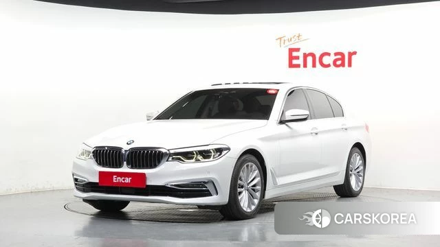 BMW 5 Series (G30) 2019 Белый из Кореи